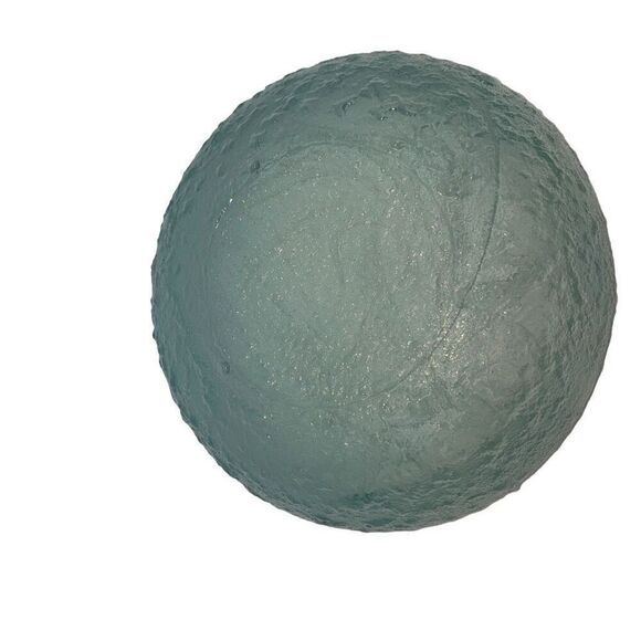 Baby blue glass textured bowl - Picture 2 of 13